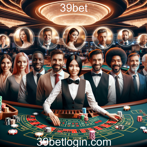 A Emoção do Cassino Ao Vivo no 39bet